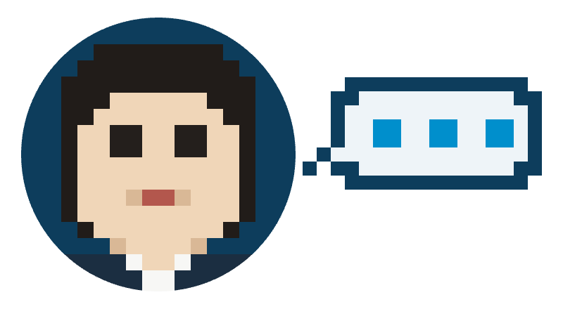 AIチャットボットのイラスト