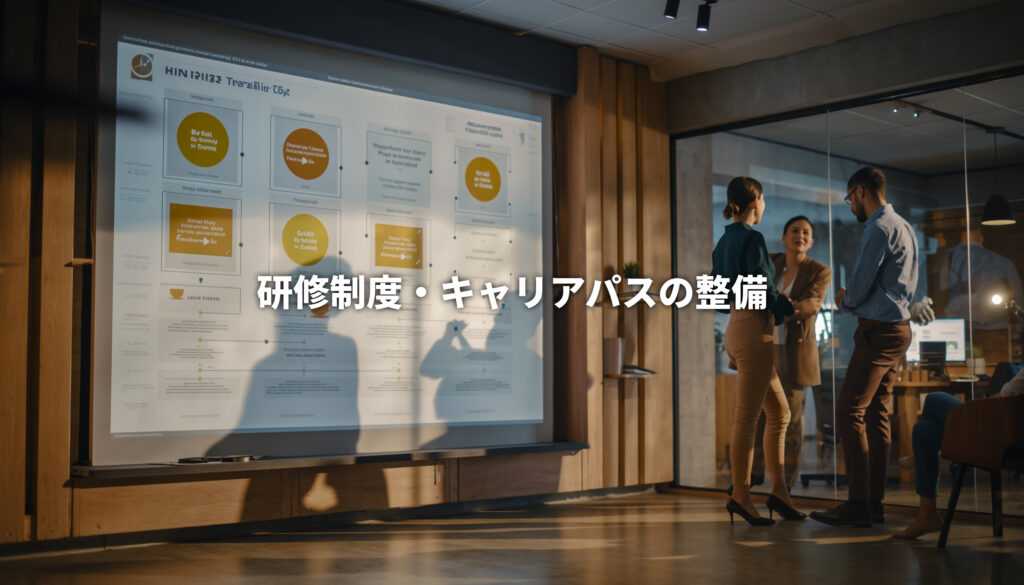 研修制度・キャリアパスの整備